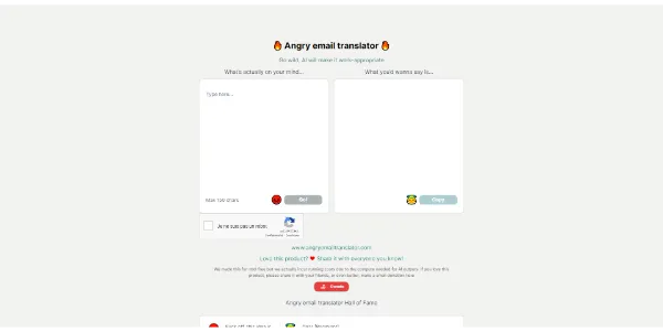 Angry Email Translator AI