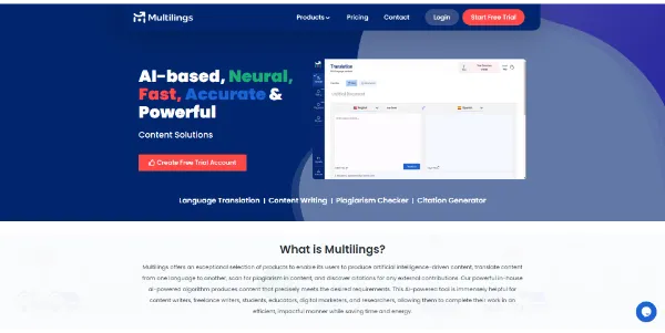 Multilings AI Writing