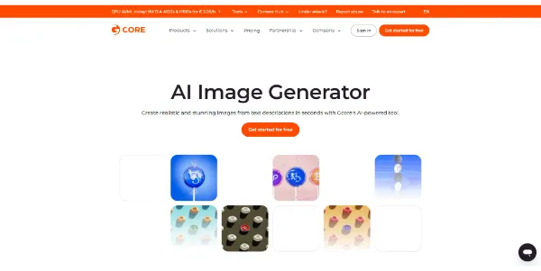 Gcore AI Image Generator