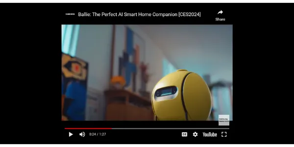 Ballie AI by Samsung