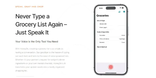 HoneyDo AI Grocery