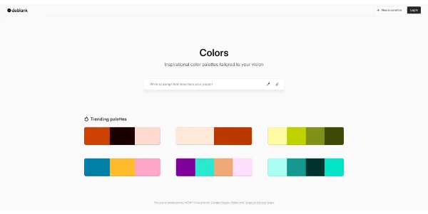 Colors by Deblank  AI