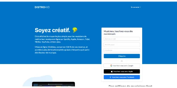 DistroKid IA Musique