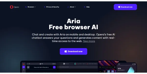 Aria by Opera AI