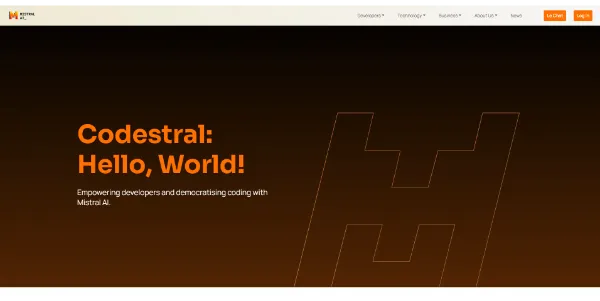 Codestral AI Mistral