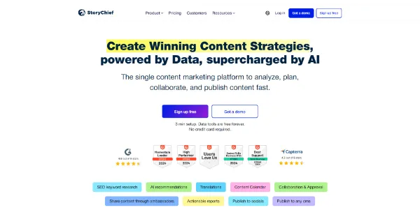 StoryChief AI Marketin