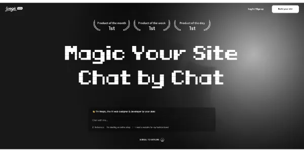 Wegic AI Web designer