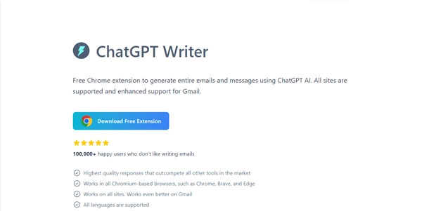 ChatGPT Writer