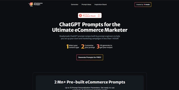 ECommerce Prompt Generator