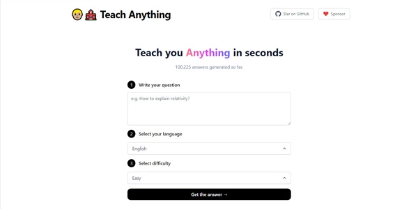 Teach Anything