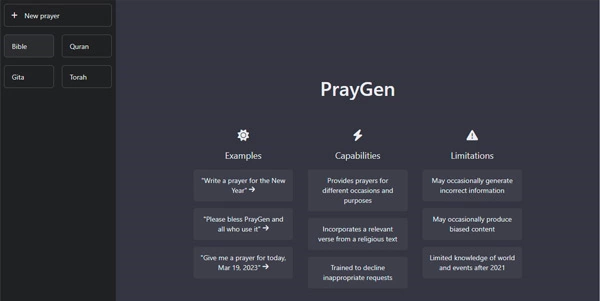 praygen ai