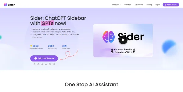 ChatGPT Sidebar AI