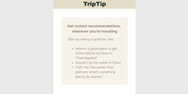 TripTip AI