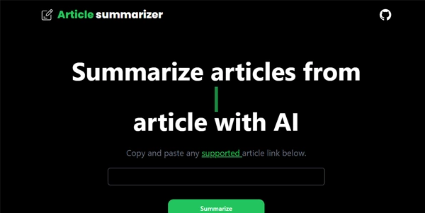 article summarizer ai