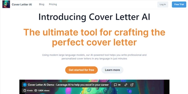 cover letter ai