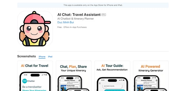 AI Chat Travel Assistant