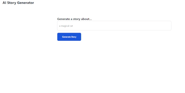 AI Story Generator