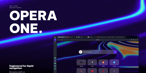 Opera One Browser AI