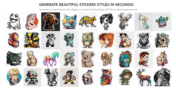 Sticker Prompt Generator AI