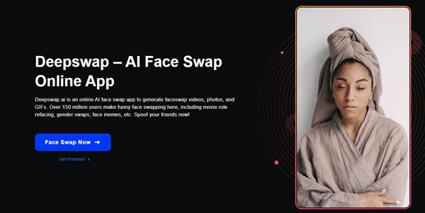 DeepSwap AI Face Swap