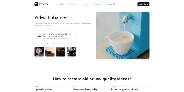Vmake Video Enhencer AI