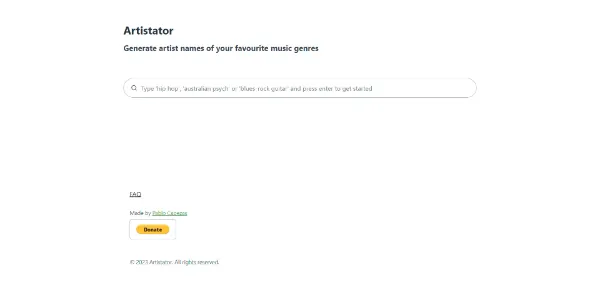 Artistator AI