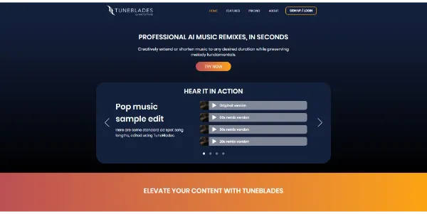 TuneBlades AI