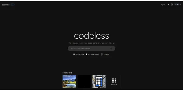 CodelessAI