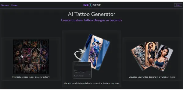 InkDrop AI Tattoo