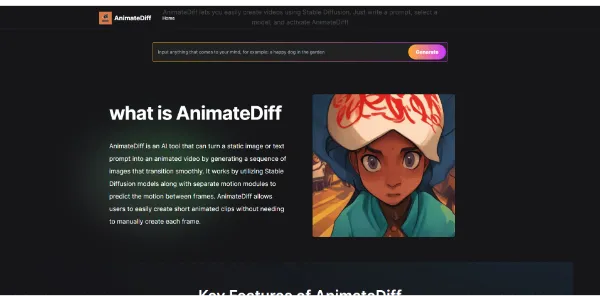 AnimateDiff AI