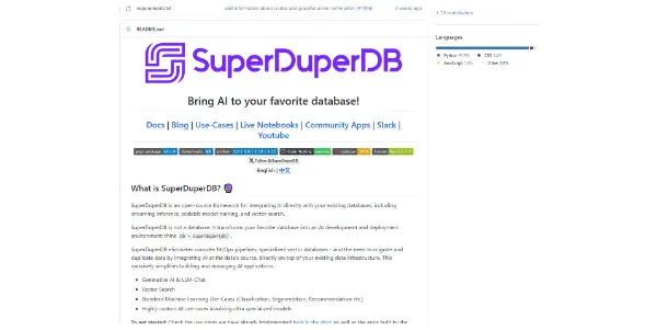 SuperDuperDB AI