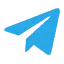 Telegram share icon