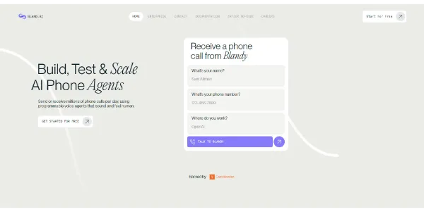 Bland AI Phone Agents