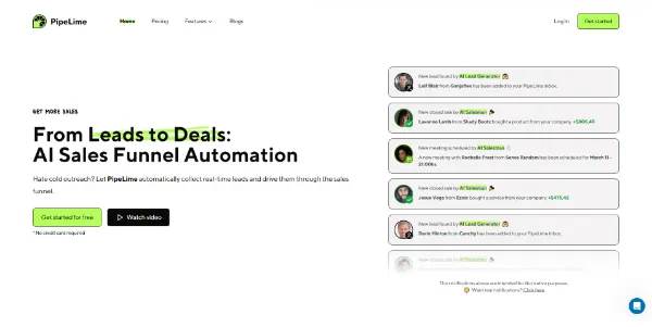 PipeLime AI Leads