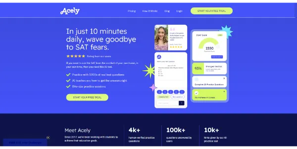 Acely AI SAT Test Prep