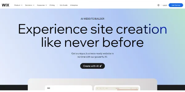 AI Website Builder by WIX