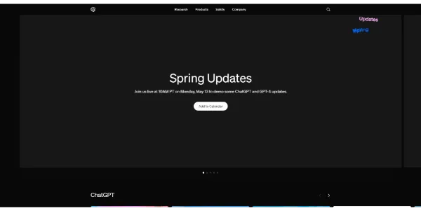 OpenAI Live [Spring Update]