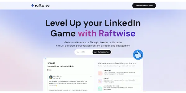 Raftwise AI LinkedIn