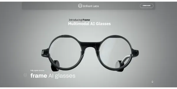 Frame by Brilliant Labs AI Glasses