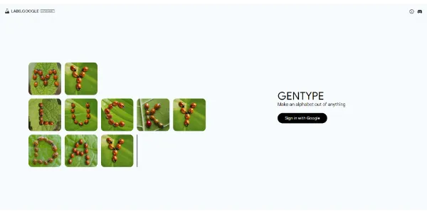 GenType by Google AI (Alphabet)